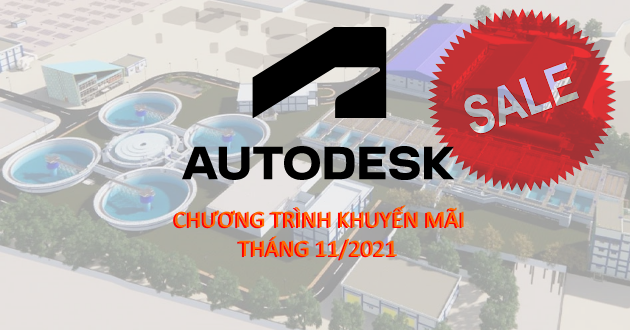 Khuyến Mãi Autodesk AutoCAD & REVIT tháng 11/2021
